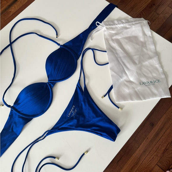 Lava Rice Swim Gigi Bikini In Ultramarine 💙 - Picture 1 of 11